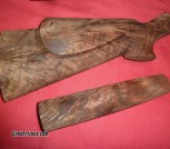 win m12 12 ga trap wood R side R cheekpiece