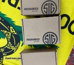 NEW IN BOX SIG OPTICS,ROMEO X,ROMEO X PRO