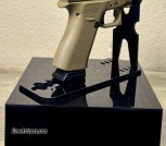 260729 Glock 43X Factory Coyote Tan Optic 2