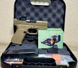 260729 Glock 43X Factory Coyote Tan Optic 6