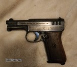 Collectors. Mauser 1910 25 acp pistol and 1130 rounds of brand new ammo 