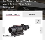Trijicon usmc rco chevron