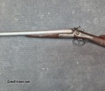 Antique 10ga Double Barrel Coach Gun