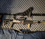 Saricam ss-4 speed pro 12 gauge Apex Arsenal llc. (Berneli clone) Truglo red dot. Pistol grip and vertical grip. Comes with carrying case and 2 point sling 