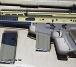Rare Golden FN SCAR 17, 7.62x51 / 308