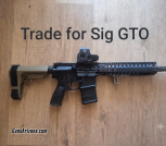 Trade MK18 for Sig GTO