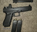 Glock 35 Gen 4, delta point pro,  threaded barrel