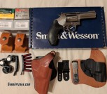 S&W model 60 3 inch 357 mag revolver W/Extras