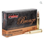 1000 Rounds Case of PMC Bronze 223 Remington 55gr FMJBT Rifle Ammo - 20 Rounds Boxes $450 6025385432
