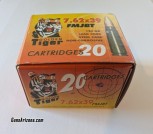 Golden Tiger 7.62x39mm 124gr FMJBT - 1,000-Round Case 