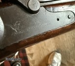 Springfield trapdoor rifles x 2 , and a Ruger mini 14