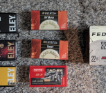 .22lr Match and Target ammo