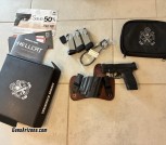 Springfield Hellcat 9mm with holster