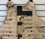 Point Blank Body Armor Vest Desert Camo, Size Large Year 1/2005