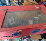Ghetto Sandblasting Setup