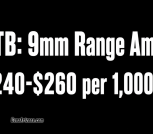 WTB: 9mm 124gr FMJ Ammo