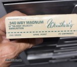 340 Weatherby Ammo