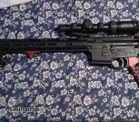 Upgraded ar 15 with super saftey.