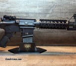 Colt AR-15A3 HBAR 'Restricted' markings + Knights rail, Sheriff Dept trade-in