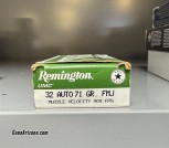 Remington .32 Auto 50 Round Box