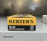 Herter's 25 Auto 50 Round Box 