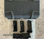 Sig Sauer 9mm Pistol, P365, new, with new accessories