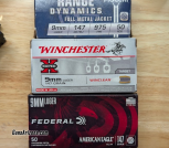 9mm Subsonic Ammo (147gr)