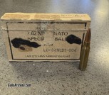 LAKE CITY ARMY 7.62mm SURPLUS 