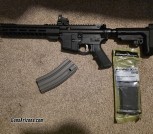 Lightweight AERO AR pistol 10.5inch barrel