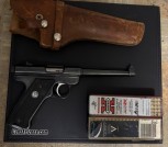 Ruger Mark .22lr with holster and 200 rounds of ammo