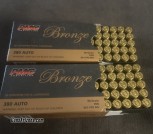 100 rounds of PMC Bronze .370 fmj 90 grain ammo