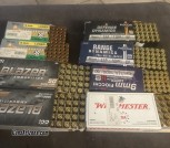 400 rounds of 9mm Luger fmj ammo