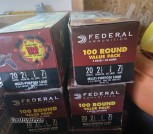 20 Gauge shot gun ammo