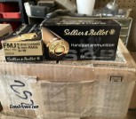 Sellier & Bellot 9 mm, $225/1000