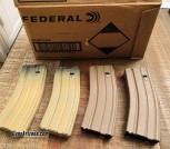Federal American Eagle 223 Ammo plus 4 Mags