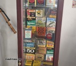 Curio Cabinet w/Vintage Collectibles