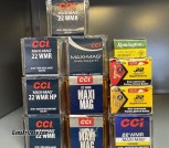 CCI, AGUILA, REMINGTON .22 AMMO 