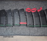 (9) Magpul Gen M3 PMAG 300 Blackout 30-Round Mags