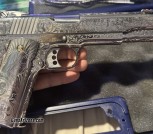 Colt .38 super custom Jesus piece 
