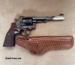 S&W .38 Special Revolver w/ 6” Pinned Barrel PA Service Revolver