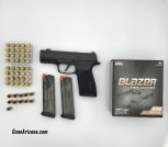 1000047268 Sig Sauer P365 X-Macro 9mm Package - BRAND NEW / NEVER FIRED (Complete EDC Setup)