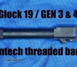 Gemtech Glock 19 Threaded Barrel