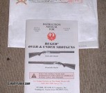 Ruger Mini-14. M-77 Rifle, No. 1 Rifle, 10/22 and Shotgun Instruction Manuals Booklets