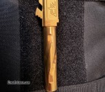Zaffiri Glock 19 Gen 5 Barrel TiN Gold