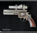 Ruger GP100 .357 7 shot scoped revolver 