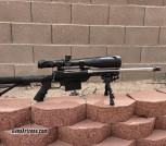 Savage 110 300 WSM custom rifle Nightforce scope