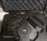 HK 75th Anniversary Flecktarn VP9 +case, 5 magazines, extras 