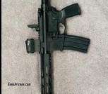 Sig m400 with scope/grip  