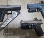 Selling a private Collection of Glock 17 19 21 9mm .45 acp with threaded barrel and Red Dot