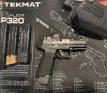 Sig p320 with upgrades